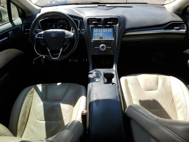 3FA6P0K90HR180440 - 2017 FORD FUSION TITANIUM 金色 照片 8