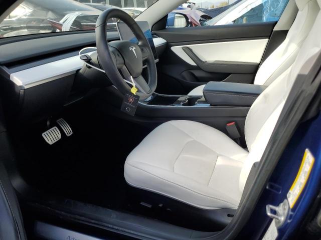 5YJ3E1EC6LF624625 - 2020 TESLA MODEL 3 蓝色 照片 7