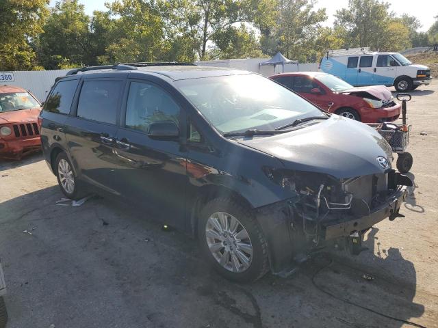5TDDK3DC6FS094862 - 2015 TOYOTA SIENNA XLE أسود صورة 4