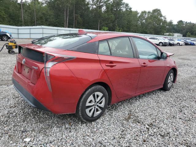 JTDKARFU9G3525507 - 2016 TOYOTA PRIUS Красный фото 3