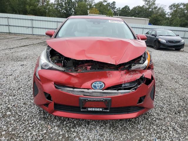 JTDKARFU9G3525507 - 2016 TOYOTA PRIUS Красный фото 5