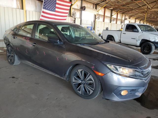 JHMFC1F37JX015370 - 2018 HONDA CIVIC EX GRAY photo 4