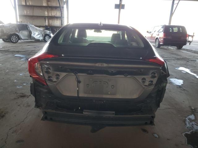 JHMFC1F37JX015370 - 2018 HONDA CIVIC EX GRAY photo 6