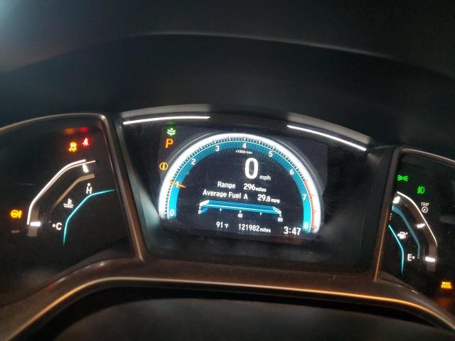 JHMFC1F37JX015370 - 2018 HONDA CIVIC EX GRAY photo 9