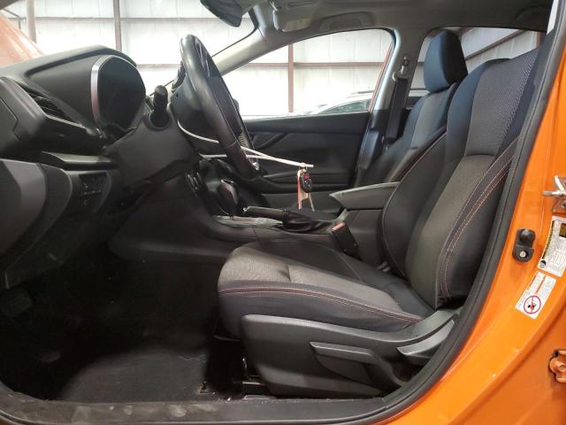 JF2GTAEC4K8232833 - 2019 SUBARU CROSSTREK PREMIUM ნარინჯისფერი ფოტო 7