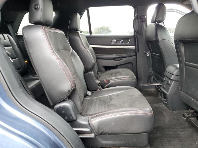 1FM5K7D83JGB15172 - 2018 FORD EXPLORER XLT BLUE photo 11