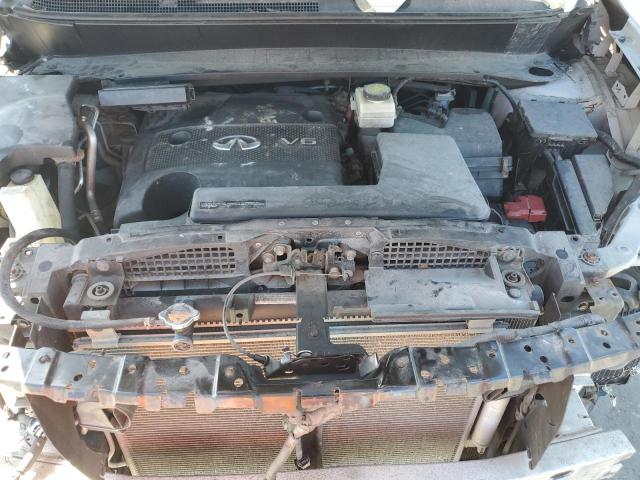 5N1AL0MM1EC545392 - 2014 INFINITI QX60 SILVER photo 11