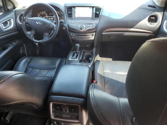 5N1AL0MM1EC545392 - 2014 INFINITI QX60 SILVER photo 8