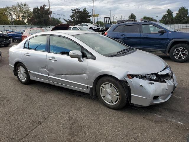 JHMFA3F25AS003580 - 2010 HONDA CIVIC HYBRID 银色 照片 4