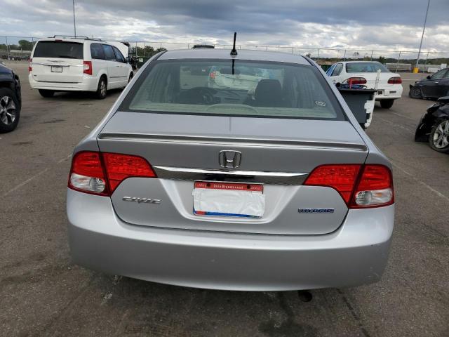 JHMFA3F25AS003580 - 2010 HONDA CIVIC HYBRID 银色 照片 6