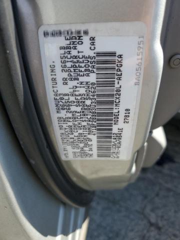 4T1BF28B83U334620 - 2003 TOYOTA AVALON XL SILVER photo 12