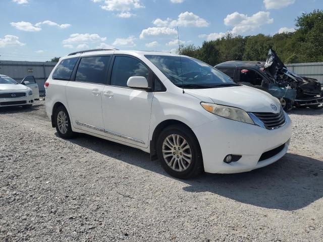 5TDYK3DC9CS220211 - 2012 TOYOTA SIENNA XLE أبيض صورة 4