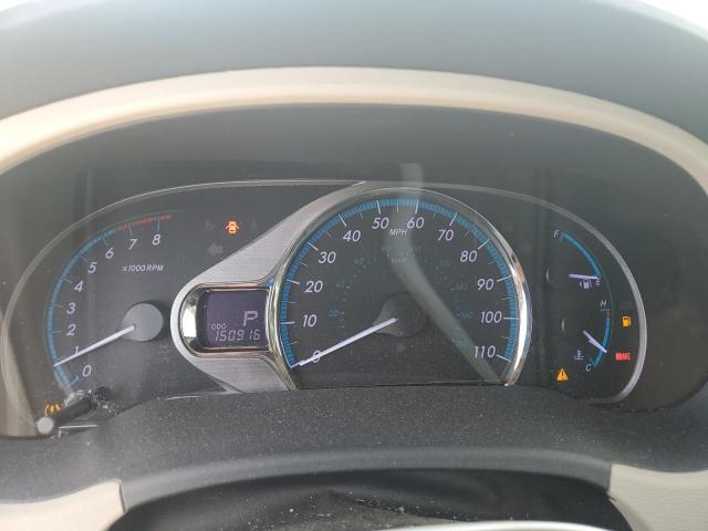 5TDYK3DC9CS220211 - 2012 TOYOTA SIENNA XLE أبيض صورة 9