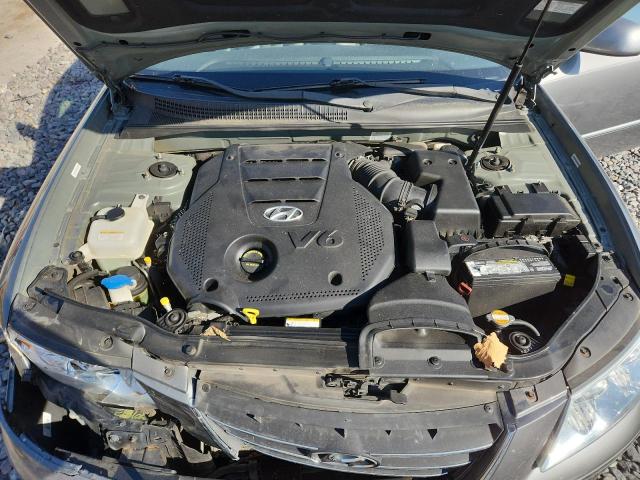 5NPEU46F99H571922 - 2009 HYUNDAI SONATA SE GRAY photo 11