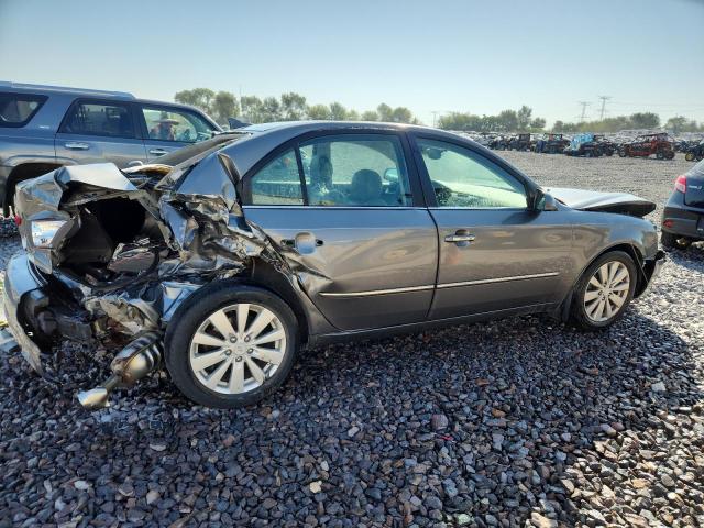 5NPEU46F99H571922 - 2009 HYUNDAI SONATA SE GRAY photo 3