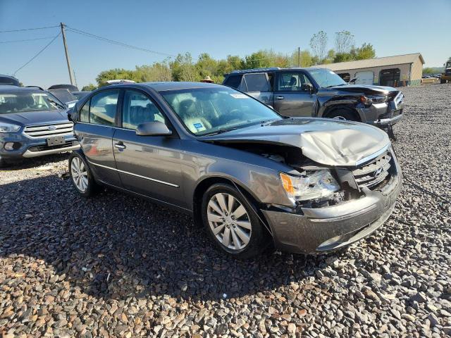 5NPEU46F99H571922 - 2009 HYUNDAI SONATA SE GRAY photo 4