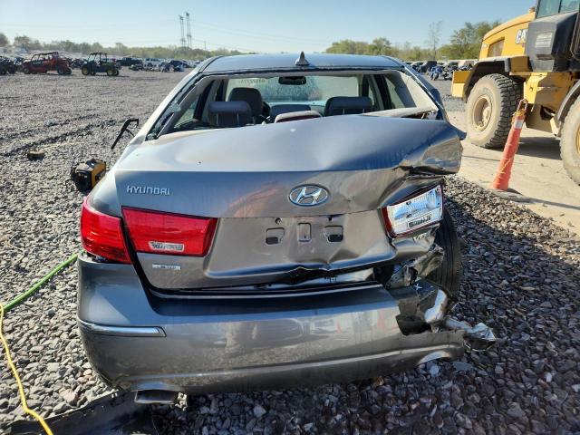 5NPEU46F99H571922 - 2009 HYUNDAI SONATA SE GRAY photo 6