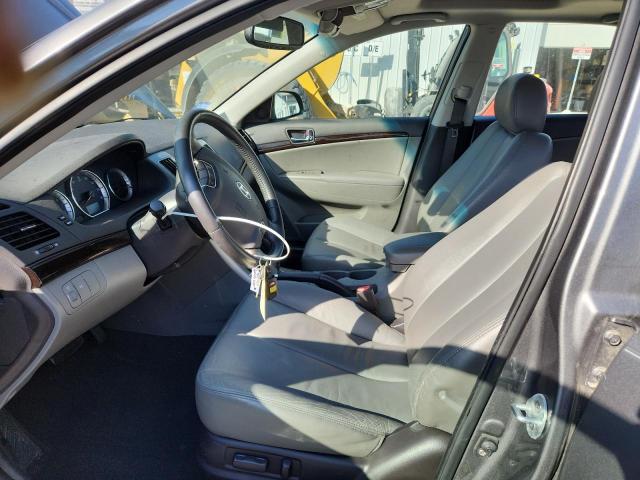 5NPEU46F99H571922 - 2009 HYUNDAI SONATA SE GRAY photo 7
