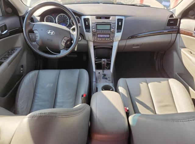 5NPEU46F99H571922 - 2009 HYUNDAI SONATA SE GRAY photo 8