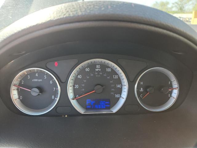 5NPEU46F99H571922 - 2009 HYUNDAI SONATA SE GRAY photo 9