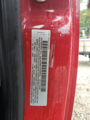 3VWRW3AL2AM006300 - 2010 VOLKSWAGEN NEW BEETLE წითელი ფოტო 13