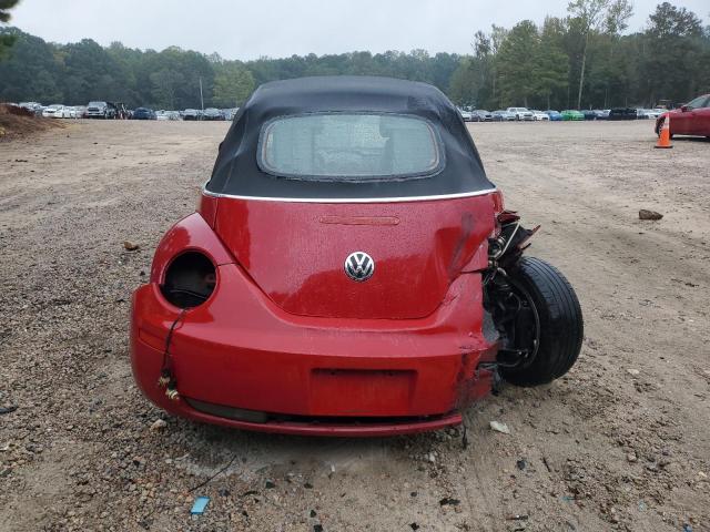 3VWRW3AL2AM006300 - 2010 VOLKSWAGEN NEW BEETLE წითელი ფოტო 6