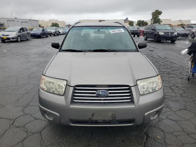 JF1SG63666H738781 - 2006 SUBARU FORESTER 2.5X SILVER photo 5