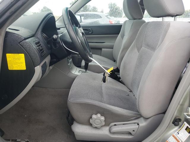 JF1SG63666H738781 - 2006 SUBARU FORESTER 2.5X SILVER photo 7