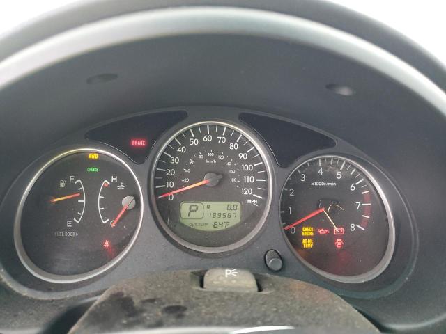 JF1SG63666H738781 - 2006 SUBARU FORESTER 2.5X SILVER photo 9