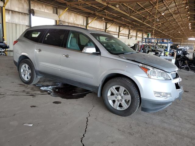 1GNKRJED5BJ169757 - 2011 CHEVROLET TRAVERSE LT SILVER photo 4