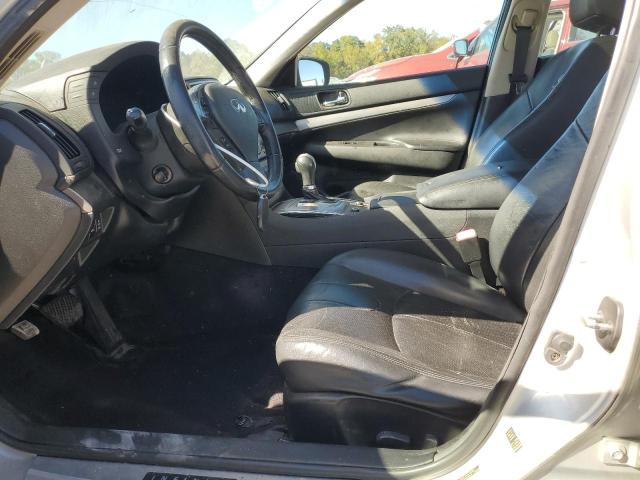 JN1CV6AP5AM204173 - 2010 INFINITI G37 BASE Gümüş foto 7