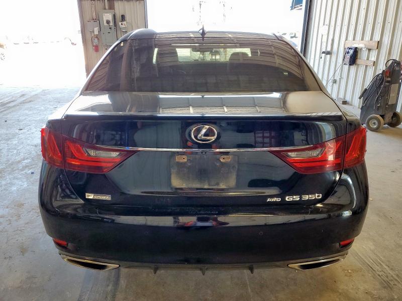 JTHCE1BL8FA002348 - 2015 LEXUS GS 350 BLACK photo 6