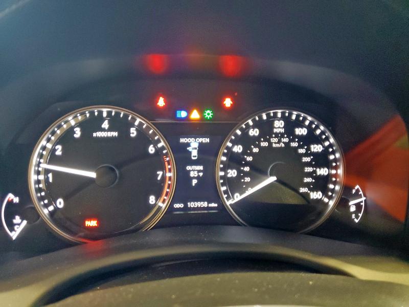 JTHCE1BL8FA002348 - 2015 LEXUS GS 350 BLACK photo 9