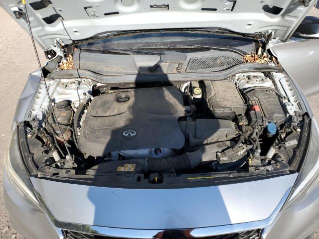 SJKCH5CR0HA015498 - 2017 INFINITI QX30 BASE SILVER photo 12