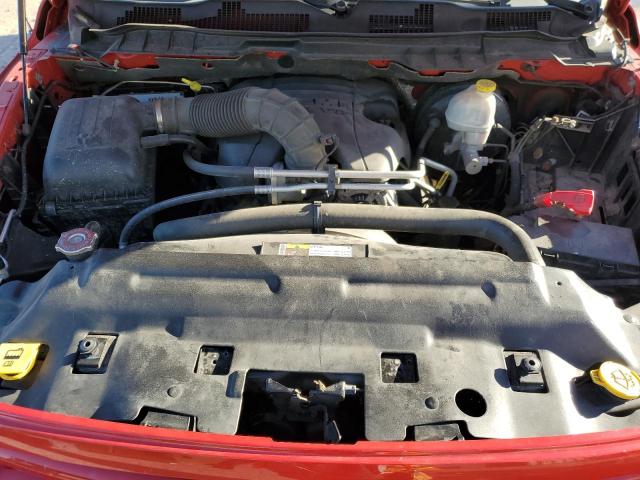 3C6JD7AT0CG263039 - 2012 DODGE RAM 1500 ST Czerwony zdjęcie 11