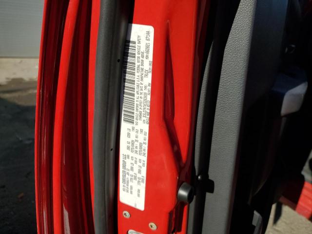 3C6JD7AT0CG263039 - 2012 DODGE RAM 1500 ST Czerwony zdjęcie 12