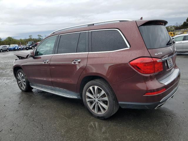 4JGDF6EE0FA531009 - 2015 MERCEDES-BENZ GL 450 4MATIC BURGUNDY photo 2