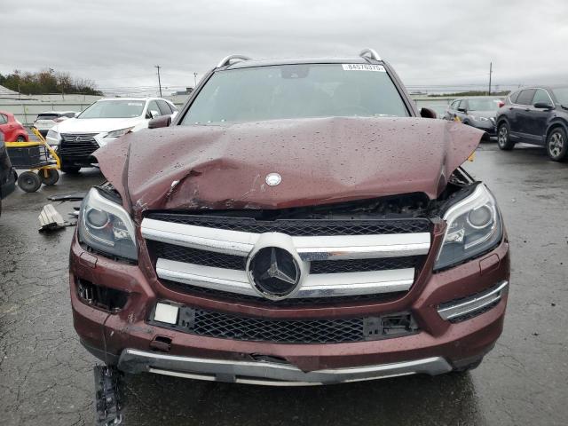 4JGDF6EE0FA531009 - 2015 MERCEDES-BENZ GL 450 4MATIC BURGUNDY photo 5