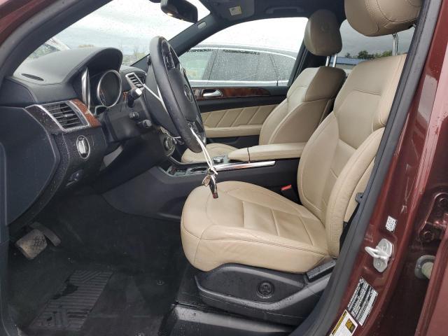 4JGDF6EE0FA531009 - 2015 MERCEDES-BENZ GL 450 4MATIC BURGUNDY photo 7