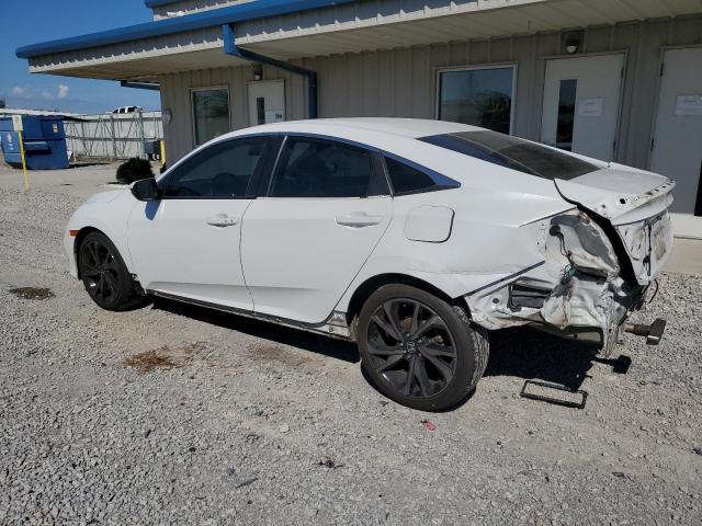 2HGFC2F87MH507863 - 2021 HONDA CIVIC SPORT Weiß Foto 2