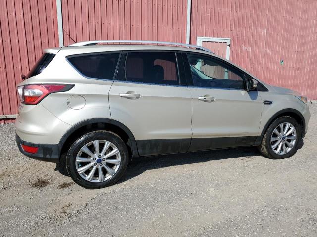 1FMCU9J91HUB18657 - 2017 FORD ESCAPE TITANIUM ოქროსფერი ფოტო 3