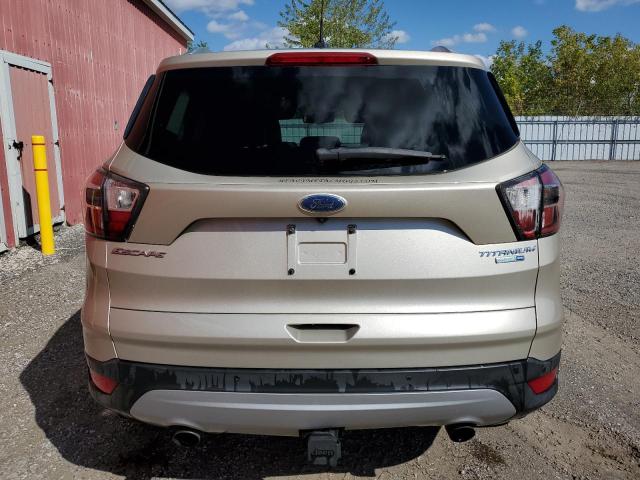 1FMCU9J91HUB18657 - 2017 FORD ESCAPE TITANIUM ოქროსფერი ფოტო 6
