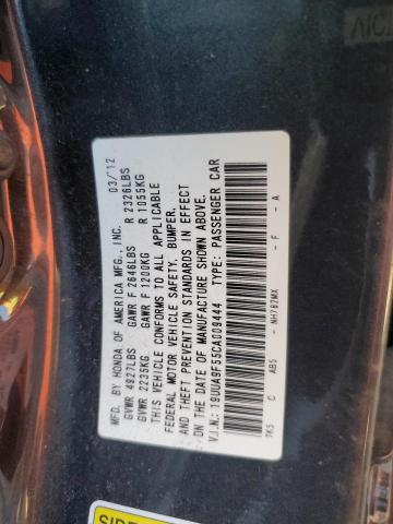 19UUA9F55CA009444 - 2012 ACURA TL GRAY photo 12