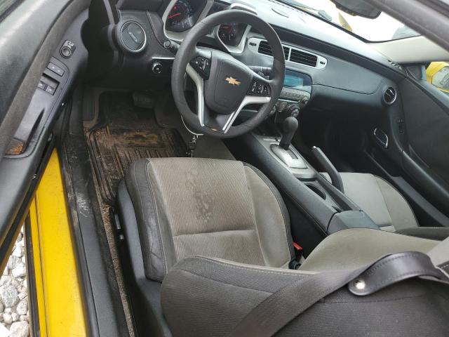 2G1FB1E31C9210283 - 2012 CHEVROLET CAMARO LT YELLOW photo 8