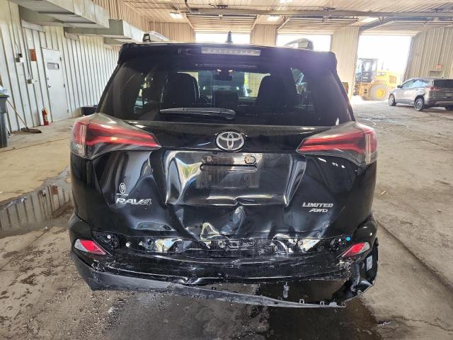 2T3DFREV6HW584940 - 2017 TOYOTA RAV4 LIMITED Czarny zdjęcie 6