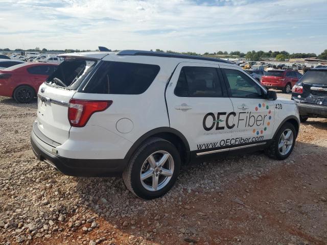 1FM5K7D87JGB42665 - 2018 FORD EXPLORER XLT თეთრი ფოტო 3