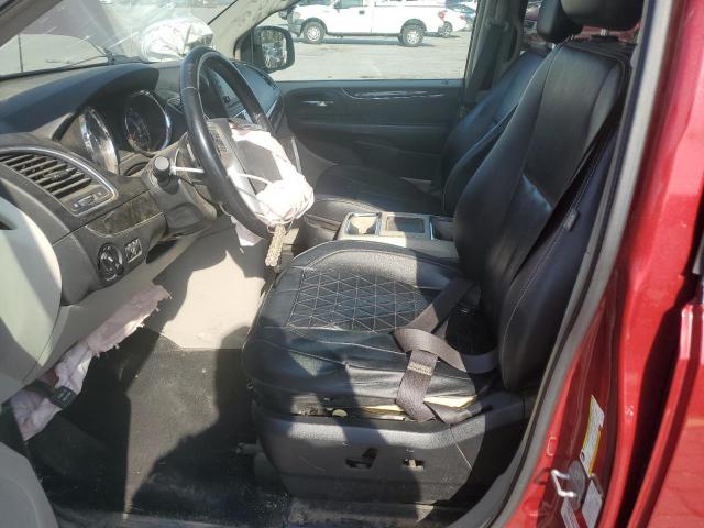 2C4RC1BG7ER441166 - 2014 CHRYSLER TOWN & COU TOURING RED photo 7