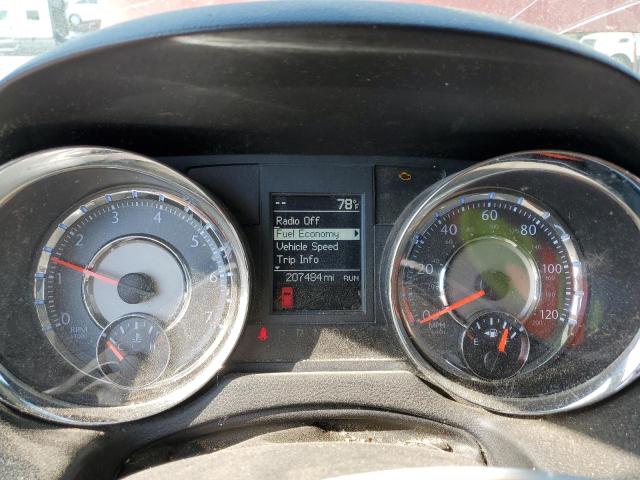 2C4RC1BG7ER441166 - 2014 CHRYSLER TOWN & COU TOURING RED photo 9