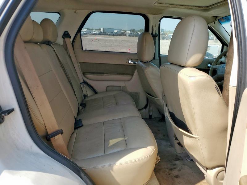 1FMCU0EG9BKA55606 - 2011 FORD ESCAPE LIMITED 白色 照片 10