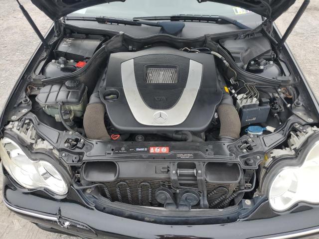 WDBRF92H76F741781 - 2006 MERCEDES-BENZ C 280 4MATIC BLACK photo 11